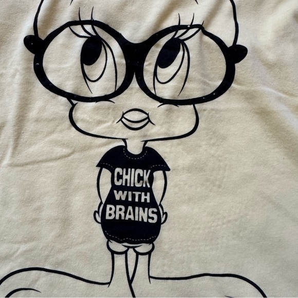 “Chick with Brains” Tee - Picture 2 of 4